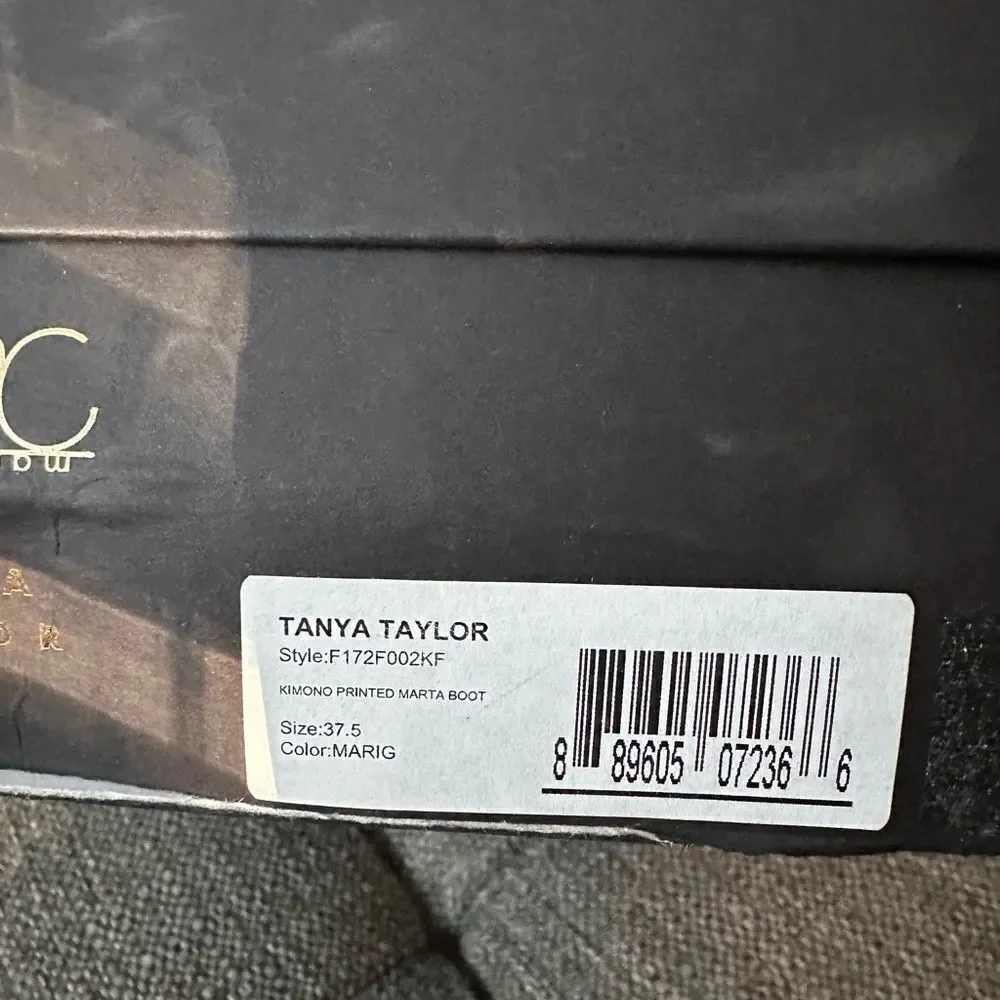 Coliac x Tanya Taylor Kimono Printed Marta Boot